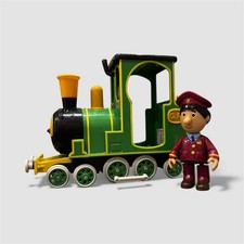 Postman Pat Greendale Rocket Friction Train with Ajay Bains Figure