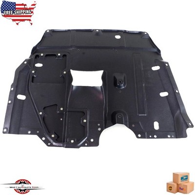 Fits 2008-2015 Mitsubishi Lancer New Front Engine Splash Shield Black MI1228137