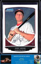 2013 Bowman Chrome *Cody Asche **Card #BCP192** AUTO (RC)