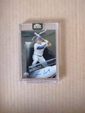 2026 ISAAC COLLINS Topps Chrome Black Encased Auto #CBA-IC Brewers / KC Royals