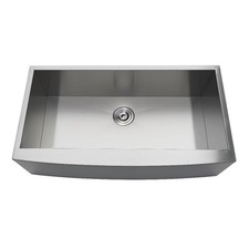 Kingston Brass GKUSF36209 Uptowne 36" Farmhouse Single Basin - Brushed