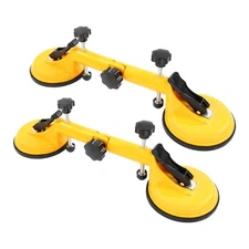 2 PCS Granite Seam Setter Adjustable Heavy Duty Industrial Vacuum Suction Cups