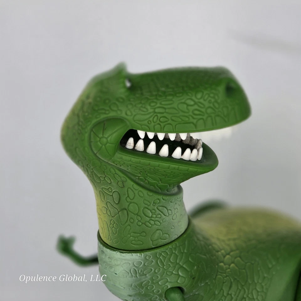 "Figura de dinosaurio Disney Pixar Toy Story REX - Thinkway Toys - 12"" - Probada" Foto 3 de 4