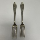 2 Adam by Whiting Sterling Silver Regular Fork 7 1/8" Flatware 97.7g — photo 3
