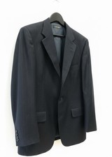Vintage Brooks Brothers Brooksgate Grey Mens Suit Coat Jacket 42R Made In USA