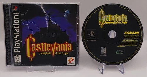 Castlevania Symphony of the Night Black Label Playstation 1 - CIB + Registration