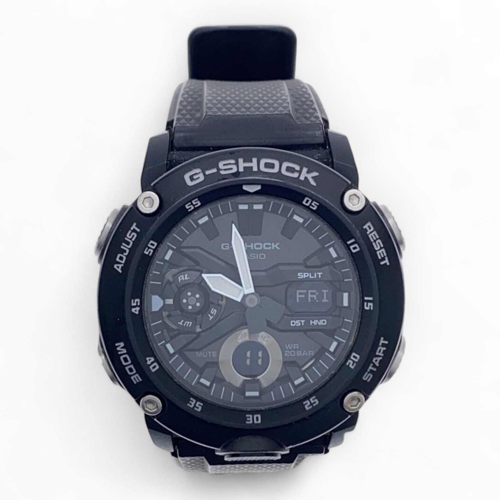 CASIO Solar Ana-Digi Watch Black GA-2000SKE Authentic Men H:1.77” W:1.89” 3361
