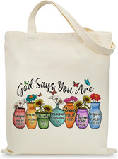 Stylish Canvas Tote Bag for Women with Inner Pocket - Perfect Gift for All