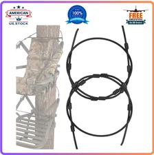 Climbing Tree Stand Replacement Cables for Summit Climber, 65" Hang On Climbe...
