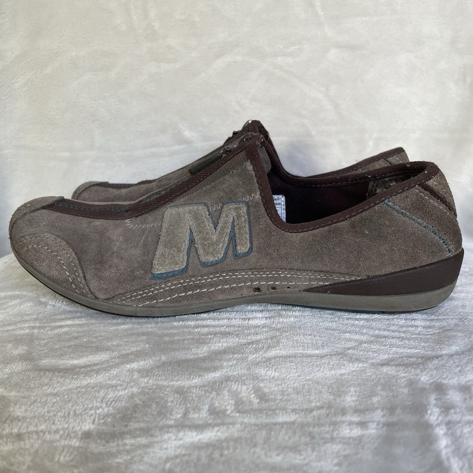 Merrell calzature da donna in pelle arabesca Gunsmoke Performance taglia 6 5 J76458