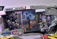 Pokémon TCG Unova Heavy Hitters Premium Collection Black Bolt White Flare SEALED
