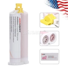 8 x Light Body Regular Set Dental Vinyl Polysiloxane Impression Material VPS PVS