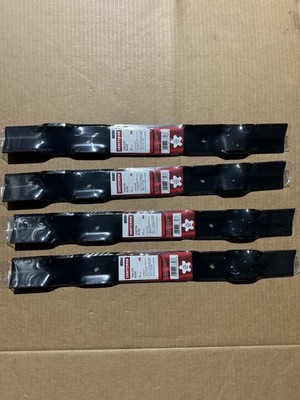 4 OEM CRAFTSMAN 42'' LAWN MOWER DECK MULCH BLADES 134149 422719 138971 5 STAR MNT