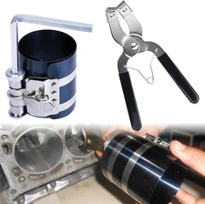 Kit Extracción Instalación De Anillos Pistón 2" - 6.9" Ajustable Para Autos