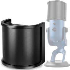 3-Layer Microphone Pop Filter for Blue Yeti Mic Shield