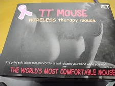 TT-Mouse novelty computer mouse wireless Wrist  Gift Therapy Breast  Boob NIB