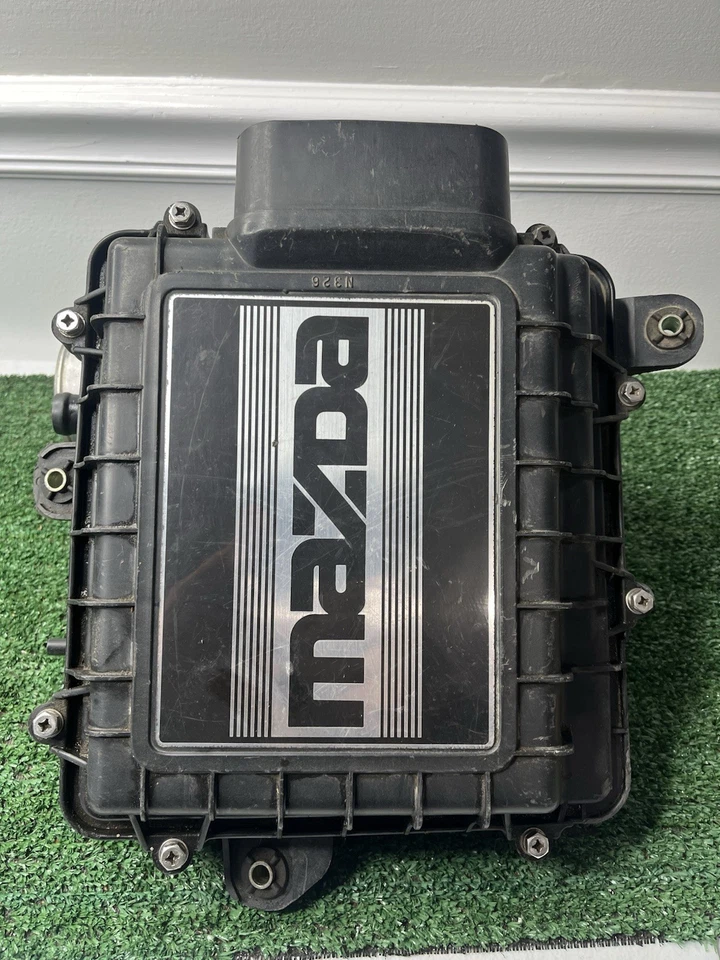 🥇86-88 MAZDA RX7 FILTRO DE AIRE NO TURBO CAJA FLUJO DE AIRE MASA MAF SENSOR OEM Foto 2 de 4