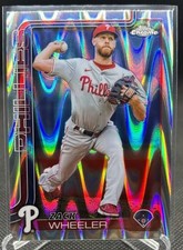 2024-2025 Topps Zack Wheeler Lot (3) Philadelphia Phillies 