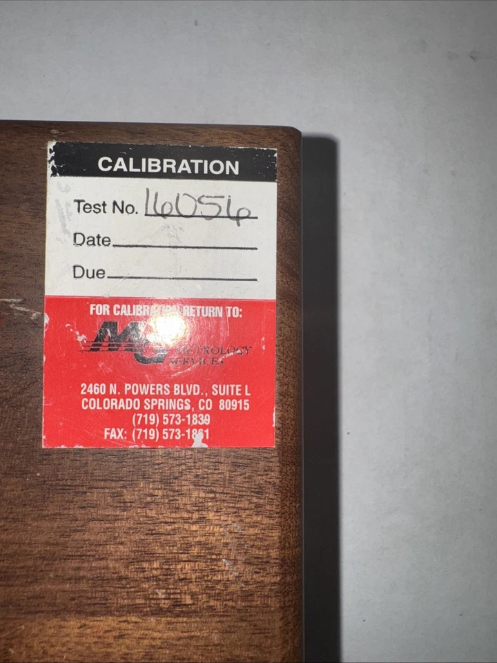 Steel 36-B Pc Rectangular Gage Block Set.  USA - Image 3 of 3