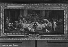 27-37B) POSTCARD ROME DINNER HOUSE PHARISEE ART GALLERY CAPITOLINE TIBALDI VG