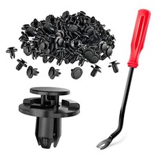 100Pcs Engine Cowl Bumper Fender Clips Replace Nissan 100Pcs Clips Remover