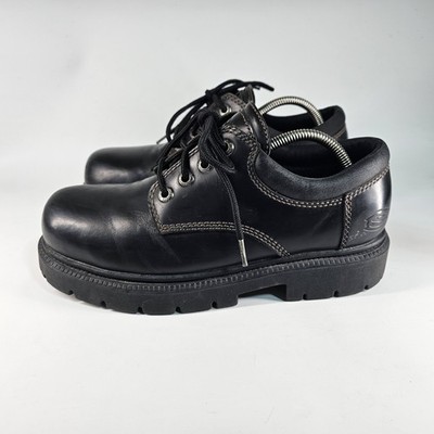 Vtg Skechers Shoes Mens 9.5 Oxford Leather Chunky Jammers SN  display picture 3