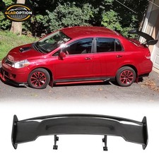 Rear Trunk Spoiler Wing Universal Fit 57 Jdm Gt Style Abs Carbon Fiber Print