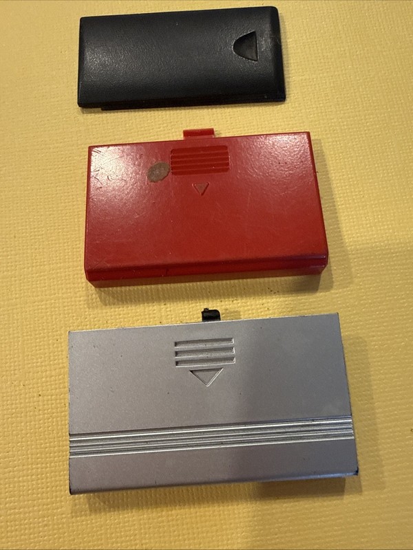 3 Hand Held Game Battery Covers 