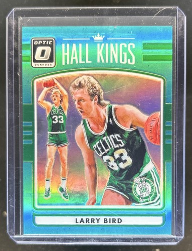 2016-17 Panini Donruss Optic Larry Bird Hall Kings Aqua #/25 Celtics