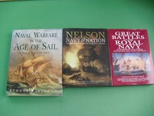 Naval Warfare; Nelson Navy & Nation & Great Battles of the Royal Navy-see detail