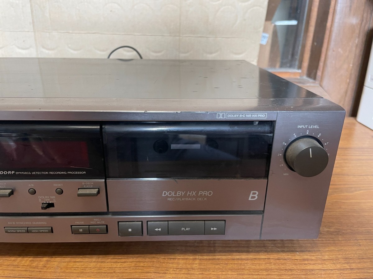 JVC Td-w205 Dual Cassette Deck Tape Player Recorder Shq4 for sale