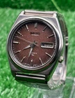 Vintage Seiko 5 Automatic || Brown Dial || Men's Vintage Watch || 17 Jewels