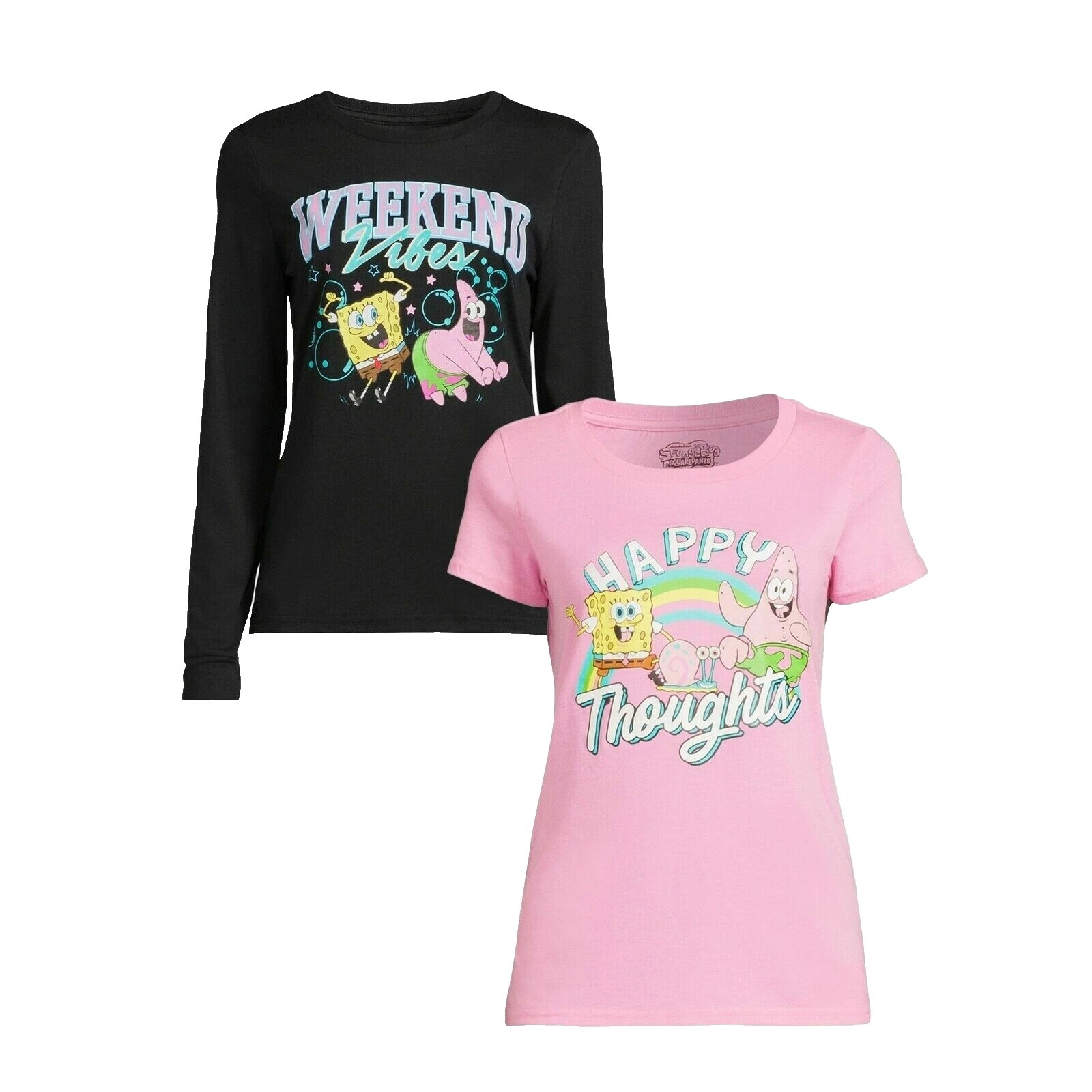 Tamaño Regular Nickelodeon algodón Tops para mujer