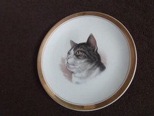 LIVERPOOL ROAD POTTERY CAT PLATE 10"  (25cm)