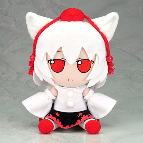 Touhou Plush Doll Series 48 Fumo Fumo Momiji w/Button Badge | eBay
