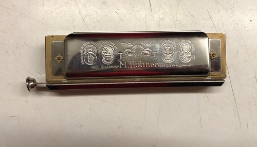 Armónica cromática vintage Hohner chromonica 260 C con estuche original - Imagen 8 de 14