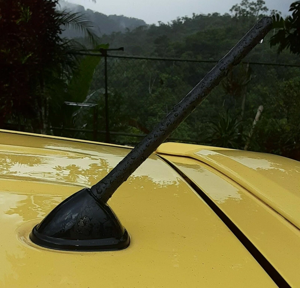 Mástil de antena negro corto 6 3/4" radio AM/FM para SUZUKI AERIO WAGON 2002-2006 nuevo Foto 4 de 4