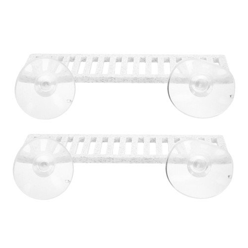 2pcs décor de coque de pêche poisson économies feuille de 3D décorations habitat