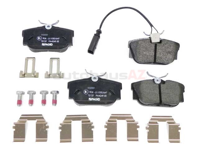 Hella Pagid Rear Brake Pad Set 7D0698451J VW Volkswagen EuroVan | eBay