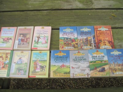 Little House on the Prairie PB Books by Laura Ingalls Wilder-6 & T.L