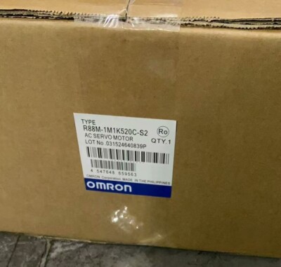 Omron R88M-1M1K520C-S2 Servo Motor 1PC New Expedited Shipping R88M1M1K520CS2