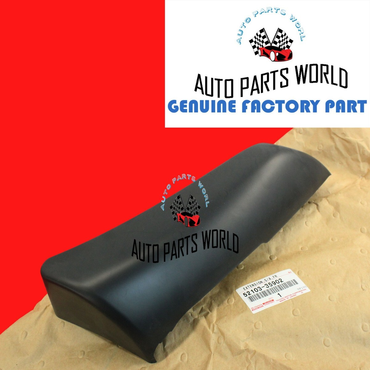 GENUINE OEM TOYOTA 99-02 4RUNNER LEFT DRIVER FRONT BUMPER