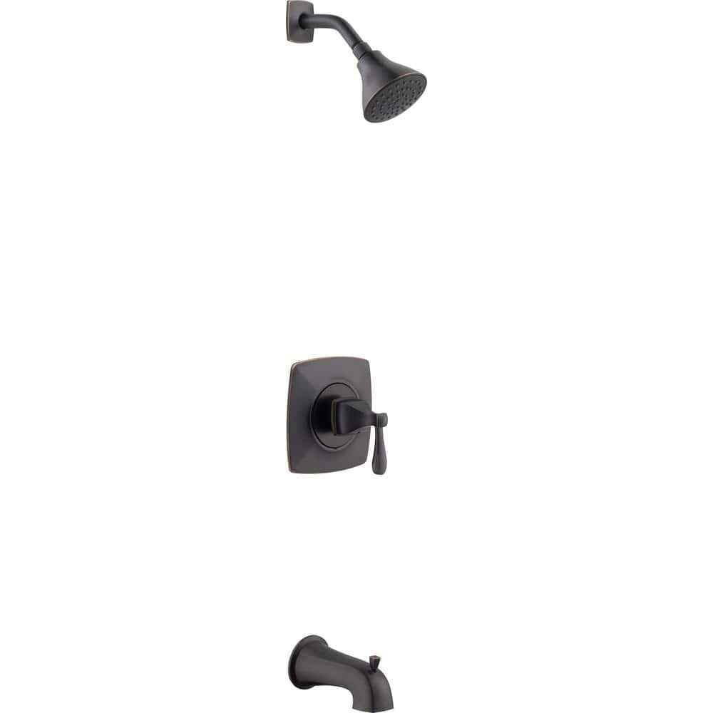 Milner Single-Handle 1-Spray Tub and Shower Faucet in Bronze Milner Single-Handle 1-Spray Tub and Shower Faucet in Bronze