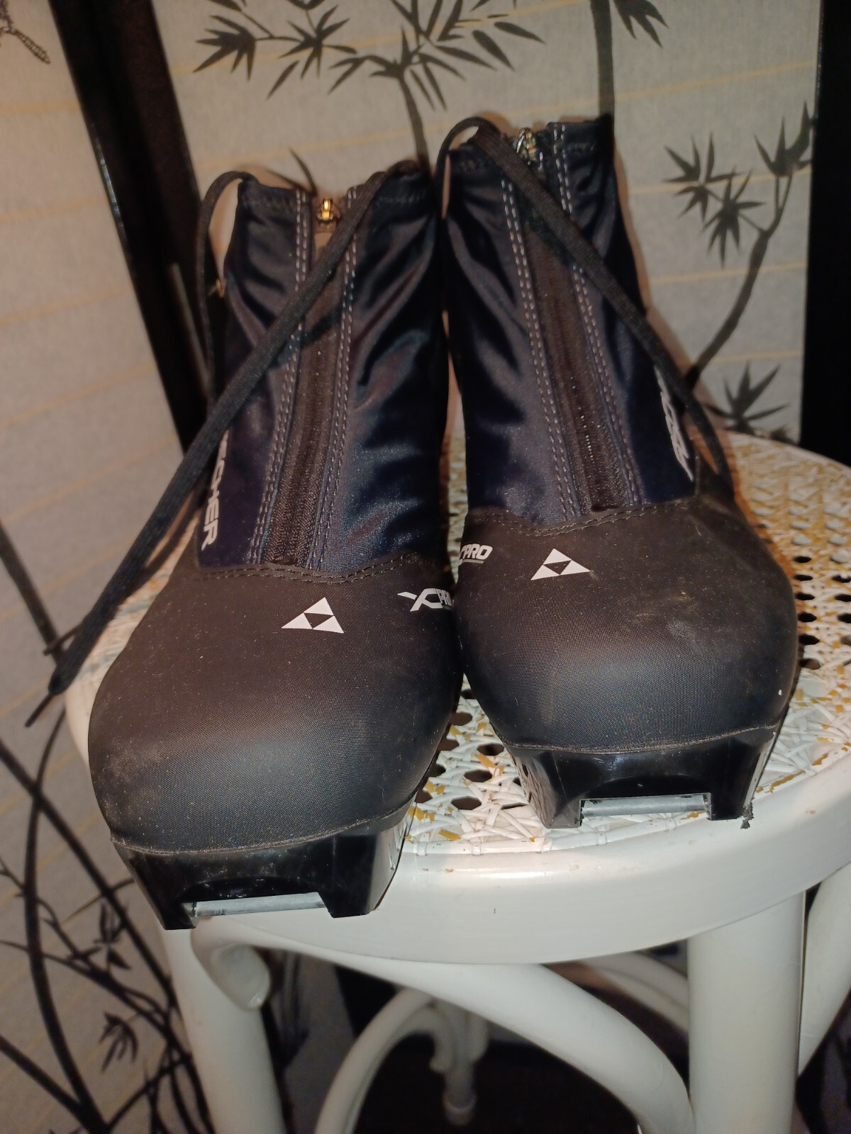 SALOMON Fischer Scarpone da Sci di Fondo per Uomo Taglia USA 10 Nero