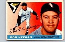 1955 TOPPS BASEBALL #10 BOB KEEGAN            LOW GRADE OS