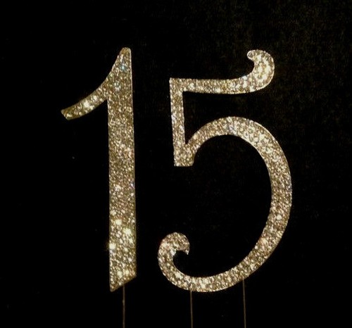 Цифра 15 картинка красивая