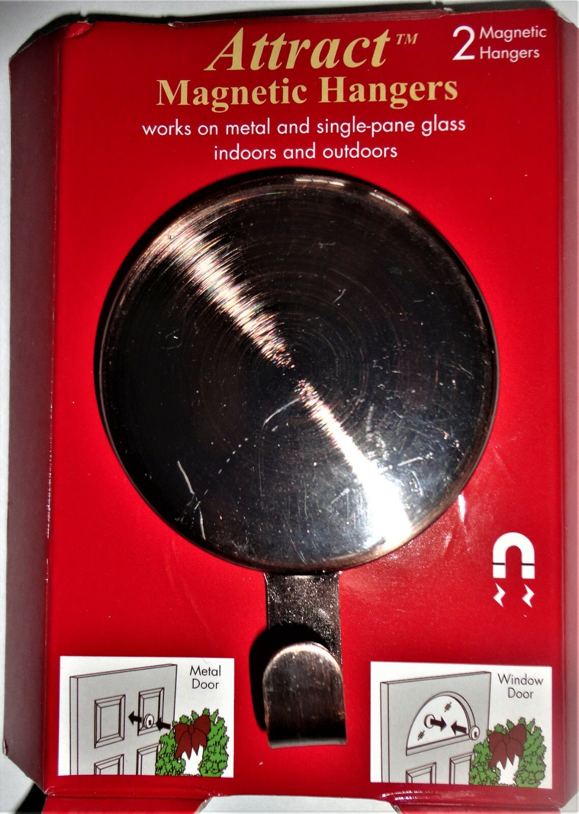 Attract Wreath Hanger Oil Rubbed Bronze Hooks Hangers Set of 2 for sale online eBay