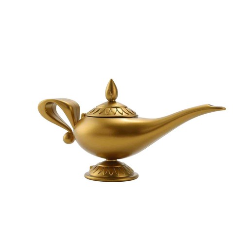 Lámpara de estado de ánimo Disney Aladdin Genie | Lámpara de estado de ánimo LED Aladdin | 10 pulgadas - Imagen 2 de 7