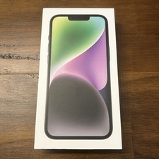 BOX ONLY - Apple iPhone 14 Midnight 128GB Empty Box Only No Phone , Model A2649