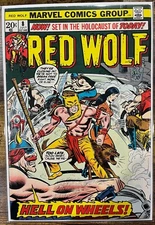 Red Wolf v1 #8 Jul 1973 Gardner Fox Syd Shores F/VF
